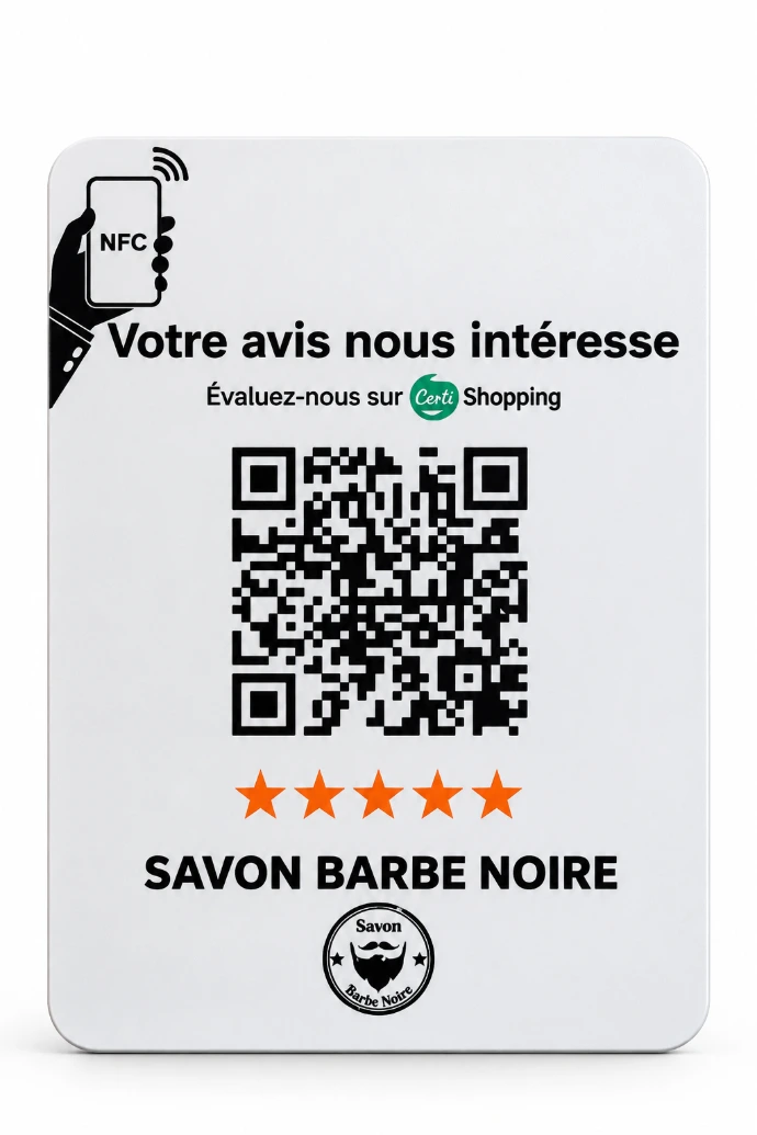 Impression 3D et UV plaque certi shopping