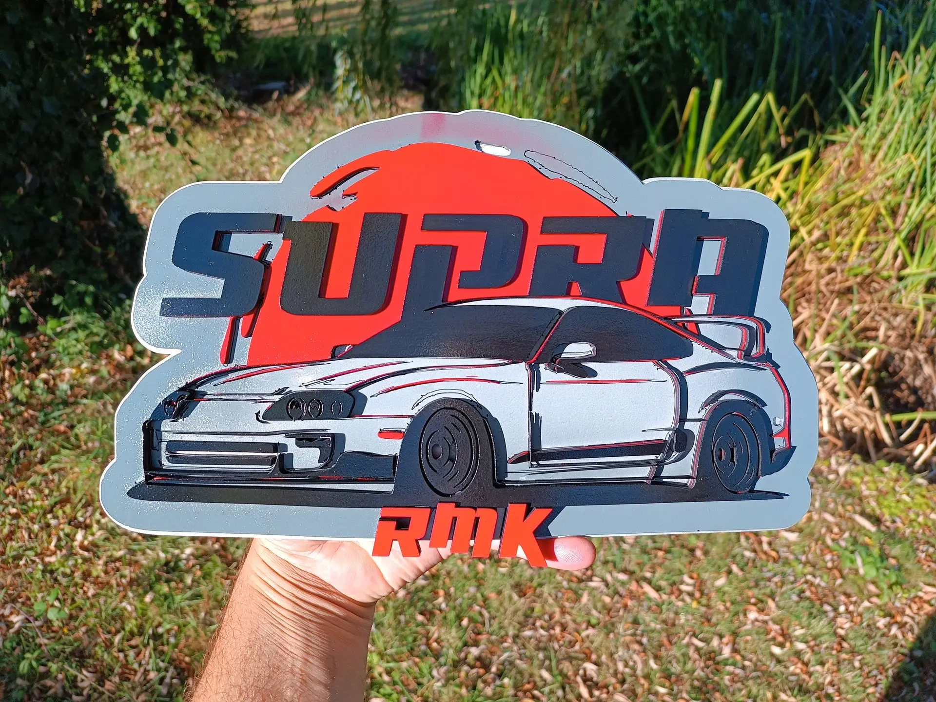 Découpe laser Toyota Supra