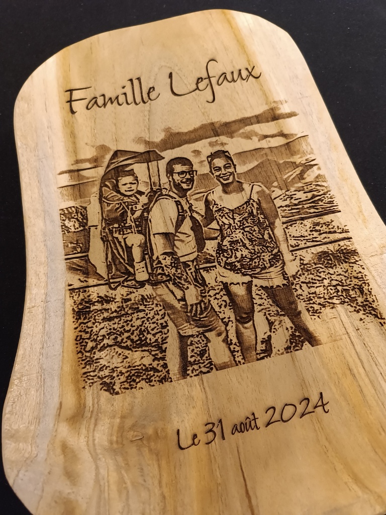 PLAQUE BOIS PERSONNALISÉE