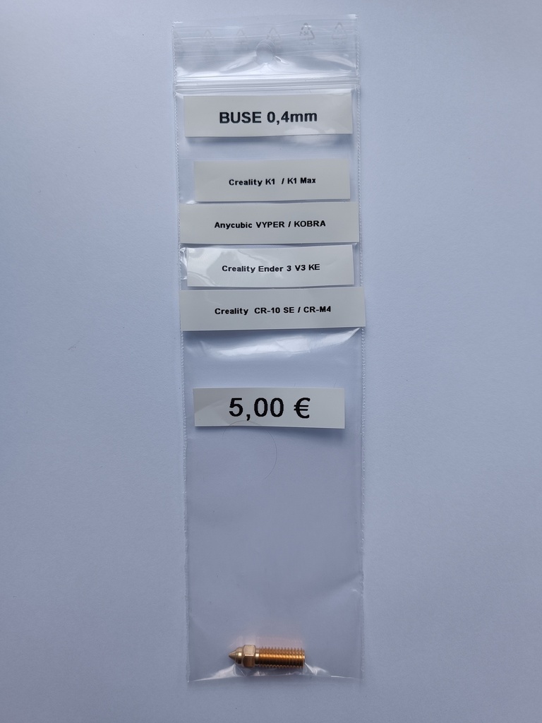 Buse CREALITY-ANYCUBIC
