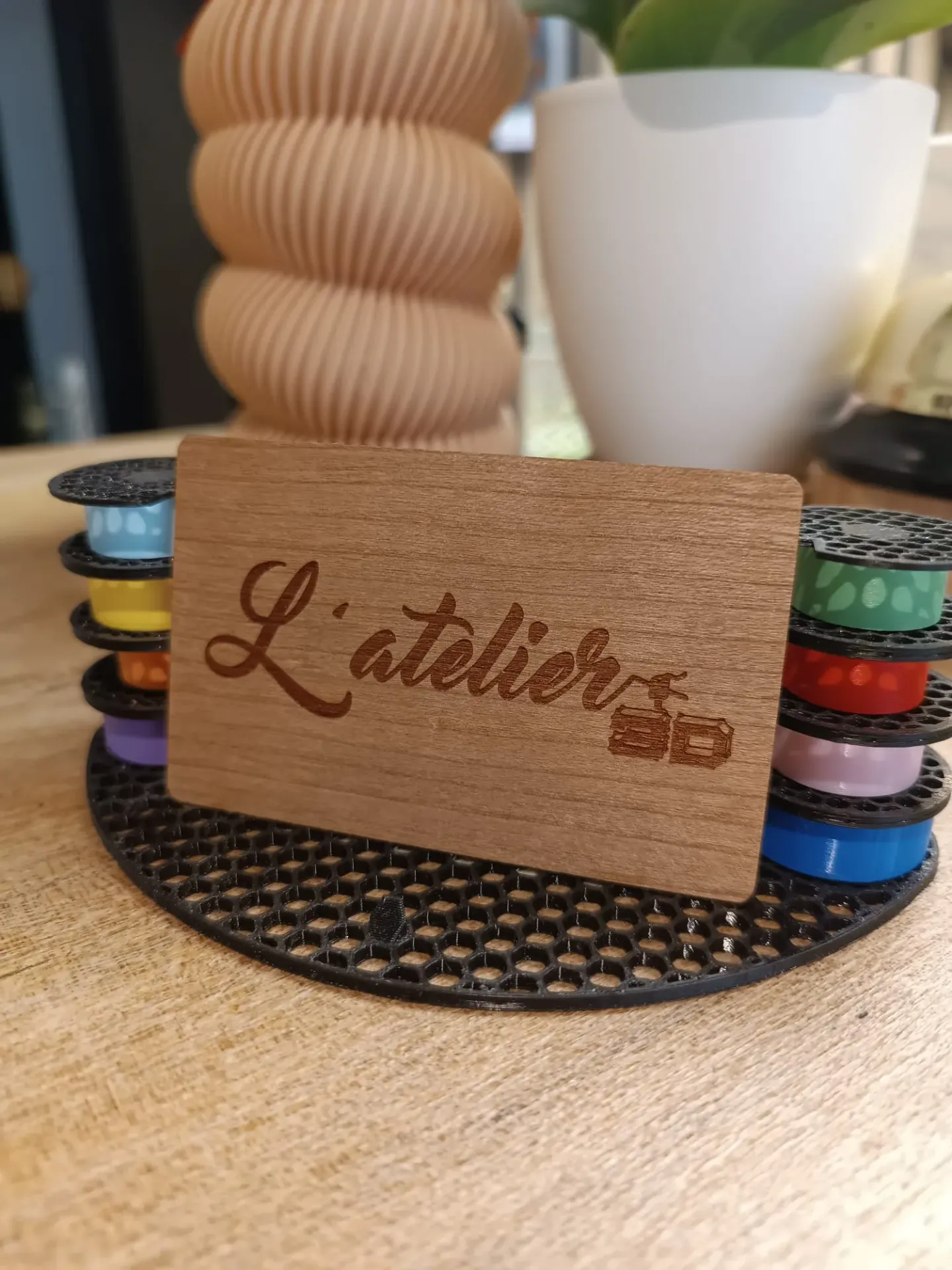 CARTE NFC BOIS