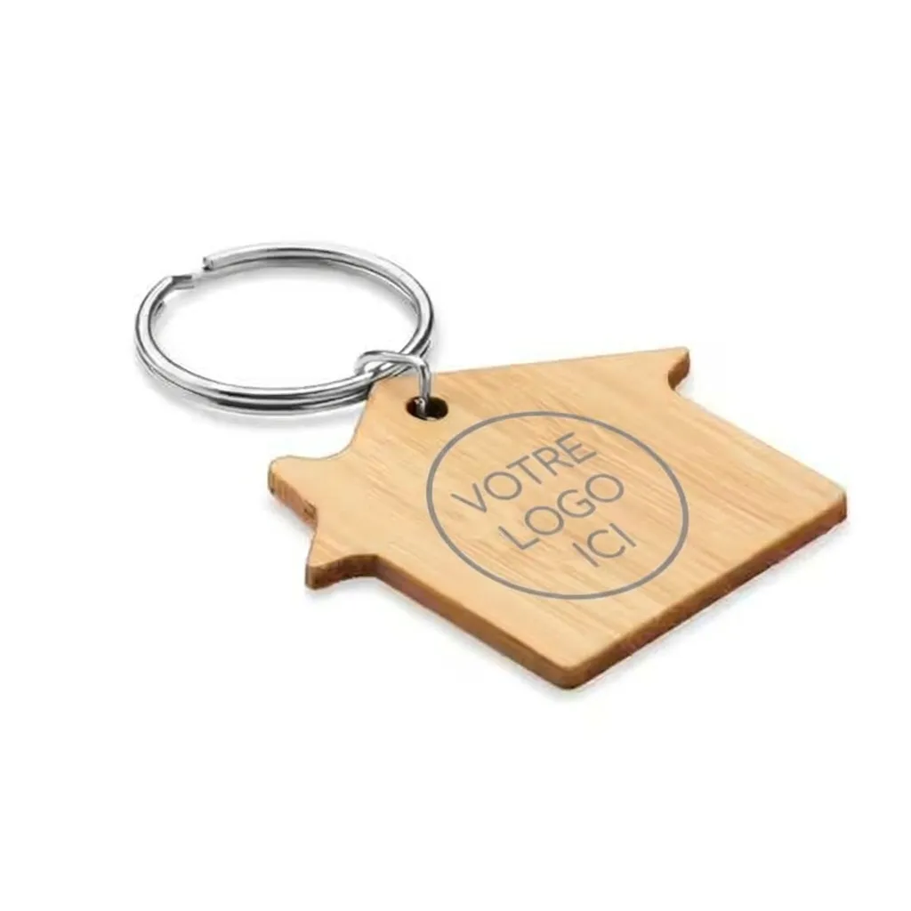 Porte-clés en bambou